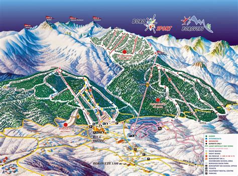 zakopane ski resort piste map